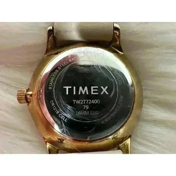 Timex TW2172400 Women's Leather Strap Analog Dial Quartz Genuine Watch RQ455 - Picture 4 of 8